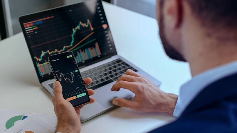 Beleggen KI-Handelsdashboard